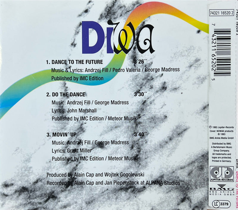 Diwa CD Maxi Dance To The Future 1993 Jupiter (NM/NM)