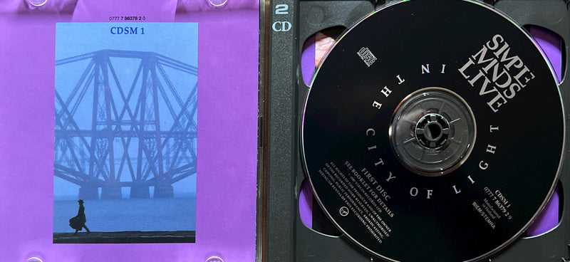 Simple Minds - 2CD - Live In The City Of Light (NM/NM)