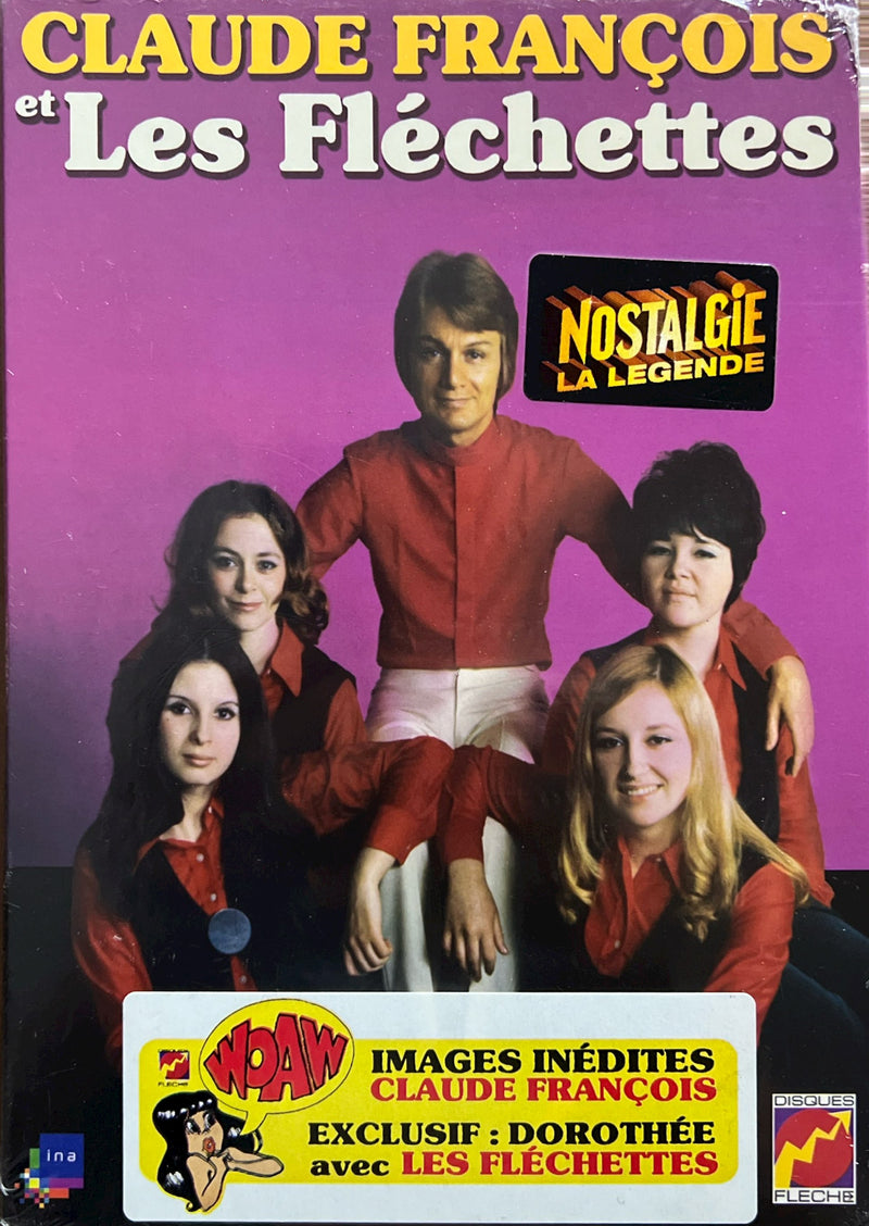Claude François et Les Fléchettes - Nostalgie La Légende (DVD, INA/Zylo, 2h15) (M/M - Scellé)
