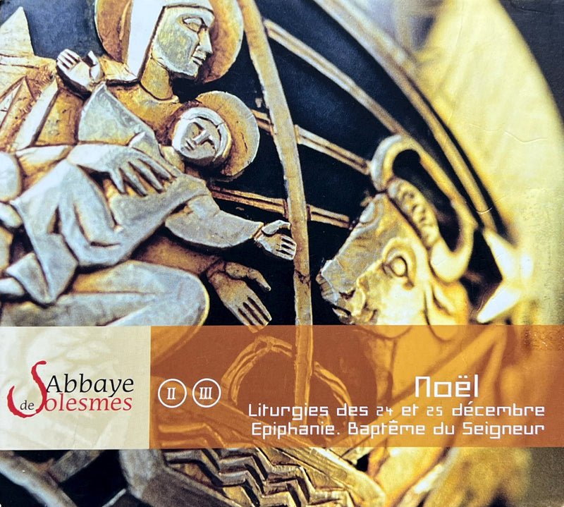 Abbaye de Solesmes - 2 CD - Noël Liturgies II & III (M/VG+)