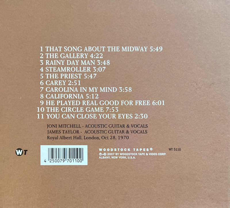 Joni Mitchell & James Taylor - CD - The Circle Game (NM/NM)