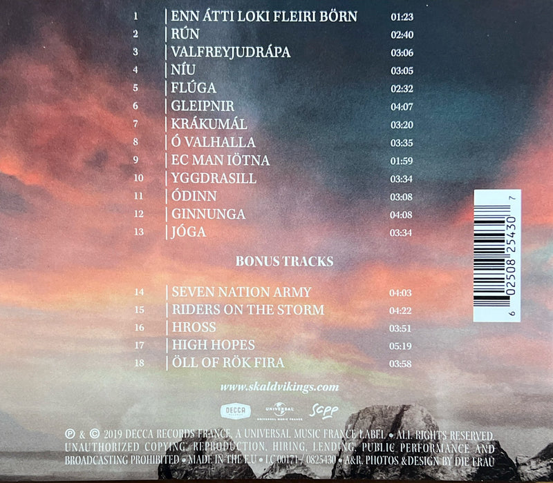 Skáld - CD - Vikings Chant (M/M)