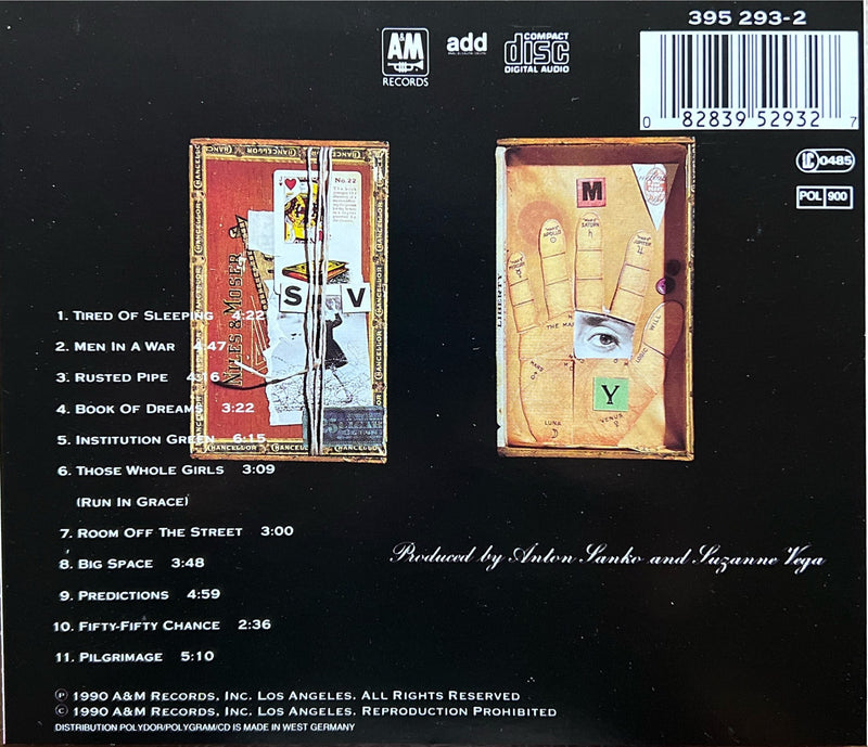 Suzanne Vega - CD - Days Of Open Hand (VG+/VG+)