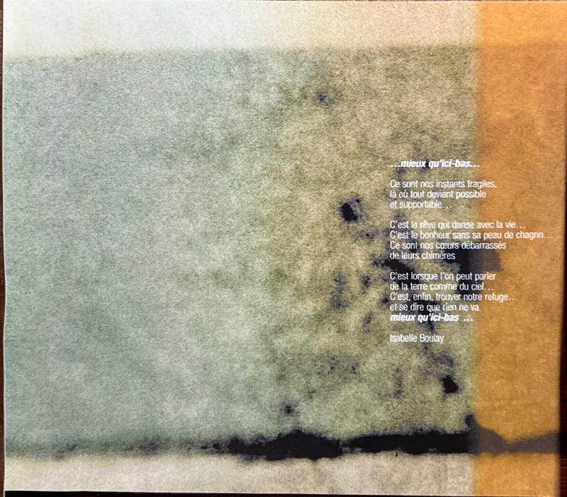 Isabelle Boulay - CD - Mieux Qu'Ici-Bas (VG+/VG+)