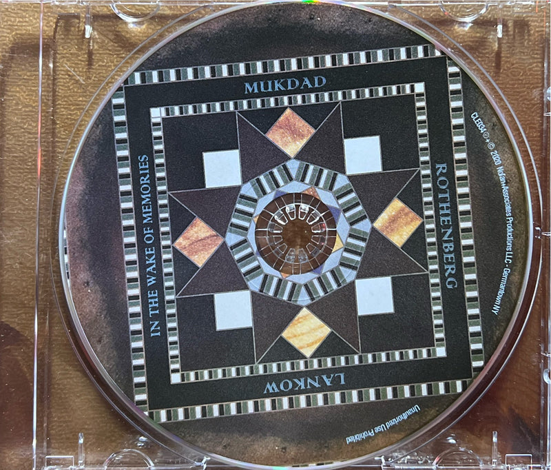 Mukdad, Rothenberg, Lankow - CD - In The Wake Of Memories (NM/VG)