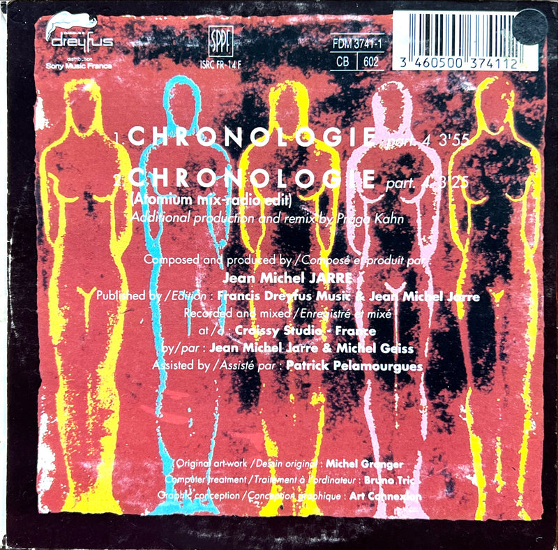 Jean Michel Jarre - Chronologie Part 4 (CD Single) 1993 (NM/VG)