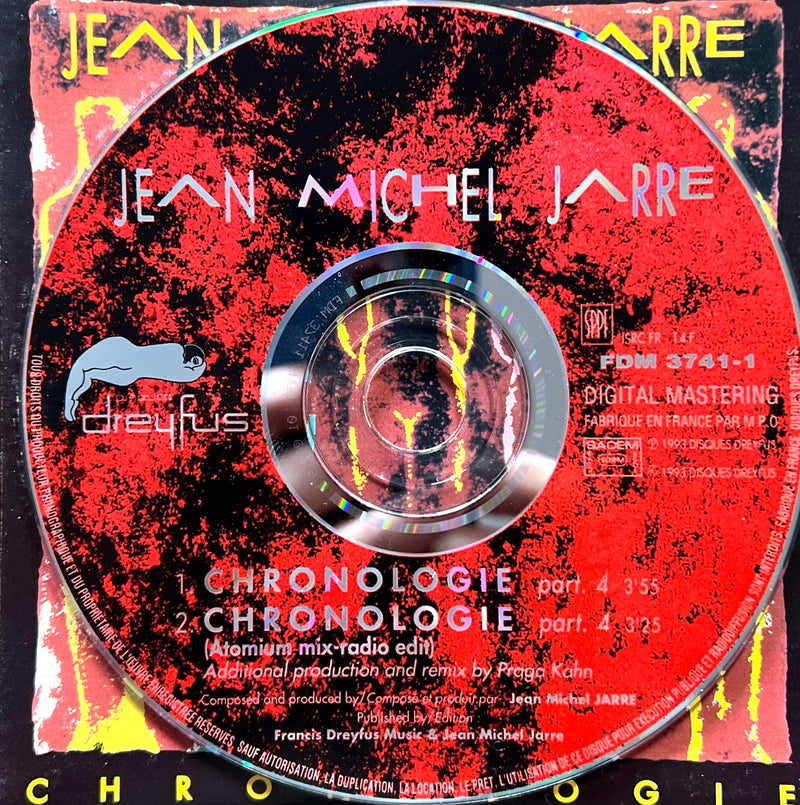 Jean Michel Jarre - Chronologie Part 4 (CD Single) 1993 (NM/VG)