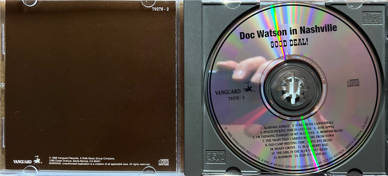 Doc Watson - CD - Good Deal! In Nashville (NM/NM)