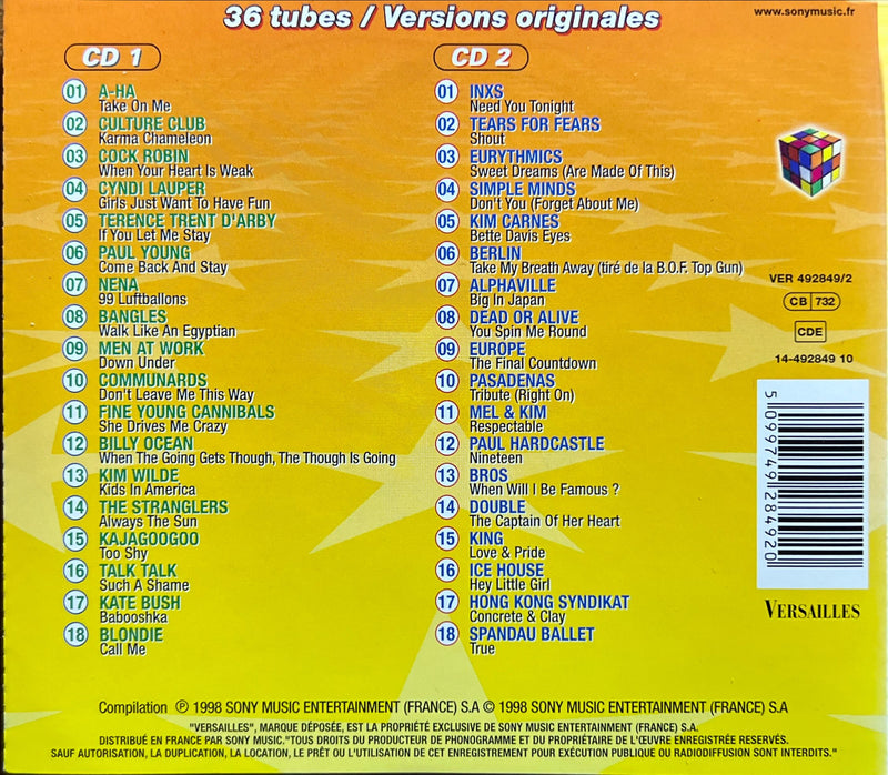 Compilation - 2xCD - Fantastic 80s! (NM/NM)