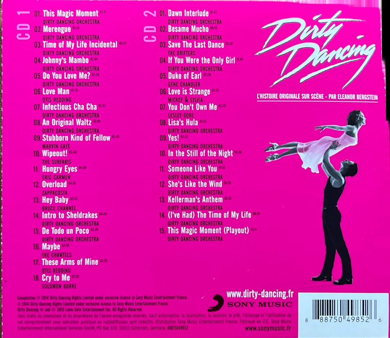 Dirty Dancing - 2xCD - L’Histoire Originale Sur Scène (NM/NM)