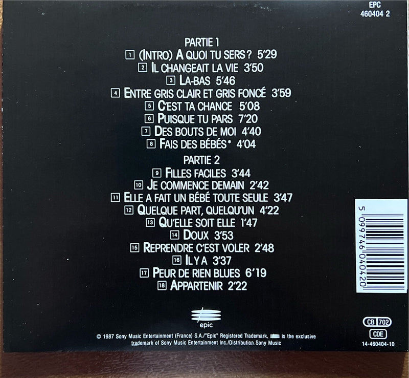Jean-Jacques Goldman - CD - Entre Gris Clair Et Gris Foncé (NM/VG)