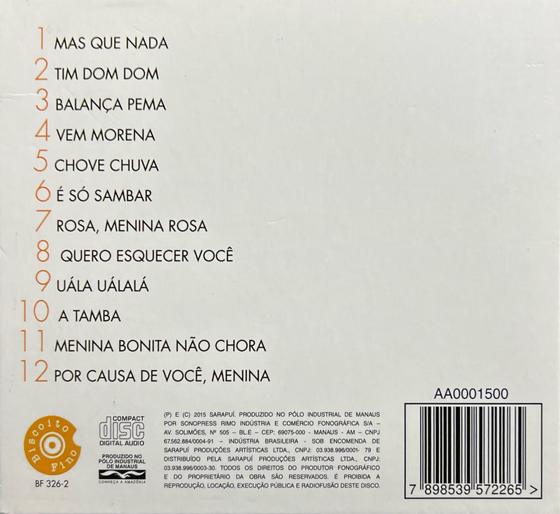 Clara Moreno - CD - Samba Esquema Novo "De Novo" (M/VG+)