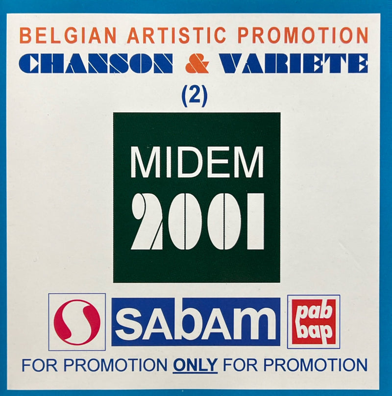 Compilation Artistes Belges - CD - Chanson & Variété (2) MIDEM 2001 (M/M)