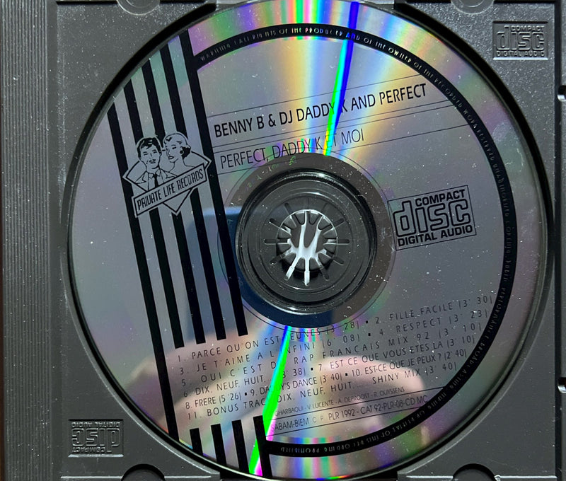 Benny B & DJ Daddy K and Perfect - CD - Perfect, Daddy K Et Moi (NM/NM)