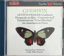 Gershwin - CD - Rhapsody In Blue / Concerto In F (M/M)