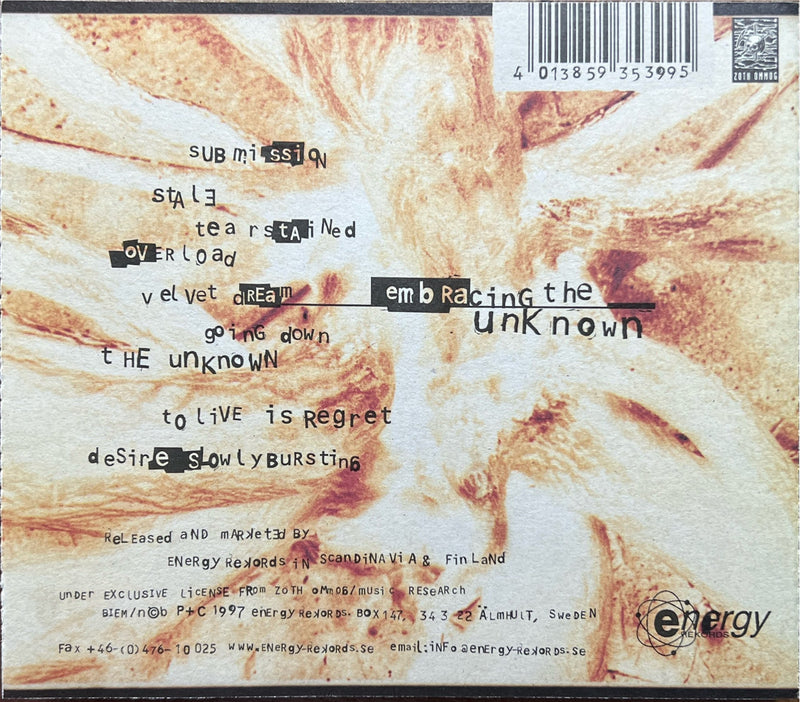 Seven Trees - CD - Embracing the Unknown (NM/NM)