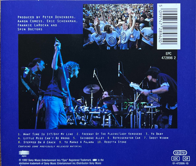 Spin Doctors - CD - Homebelly Groove... Live (NM/M)