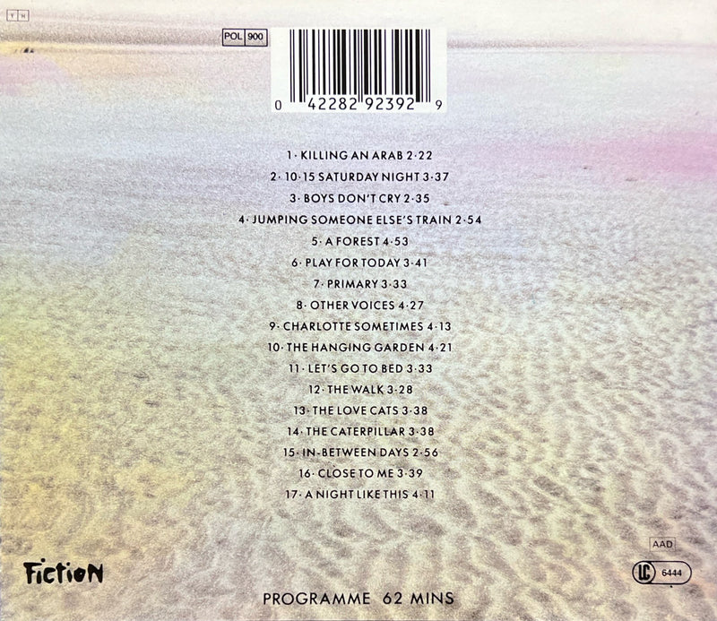 The Cure – Staring at the Sea: The Singles (CD 1986) (M/NM)