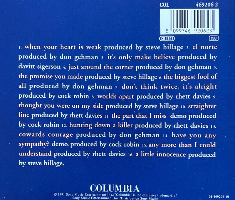 Cock Robin CD The Best Of Cock Robin (NM/M)
