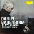 Daniel Barenboim CD Plays Chopin: The Warsaw Recital (NM/M)