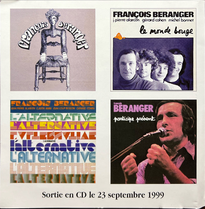 François Béranger - 2xCD - En Public 98 (NM/M)