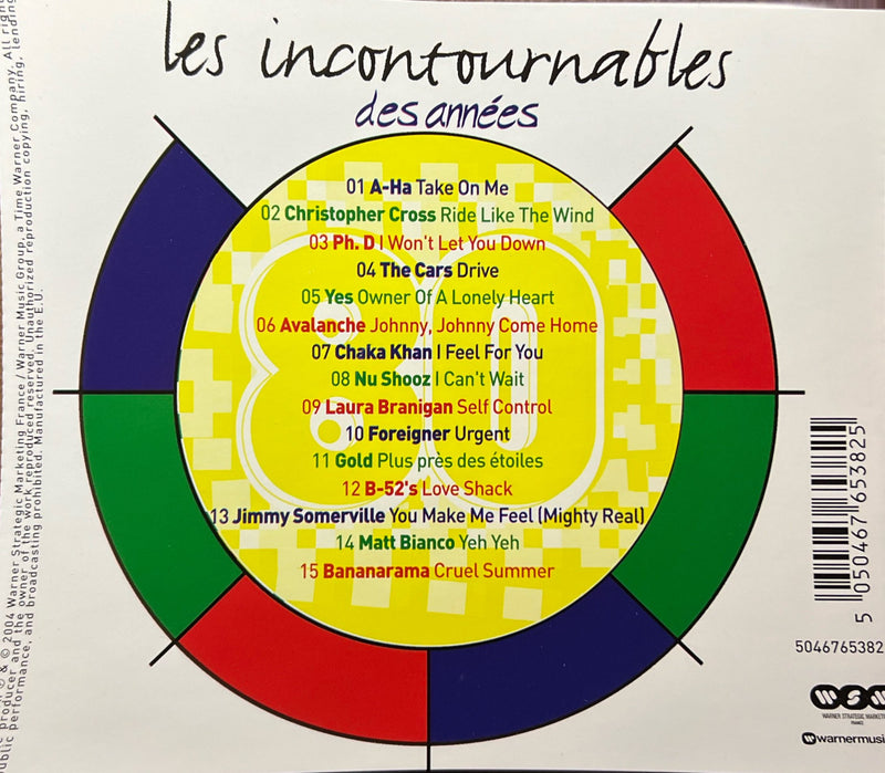 Compilation - CD - Les Incontournables Des Années 80 (NM/M)