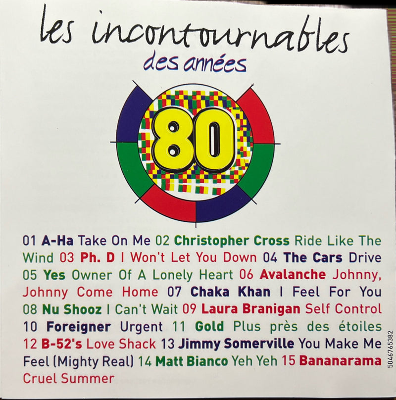 Compilation - CD - Les Incontournables Des Années 80 (NM/M)