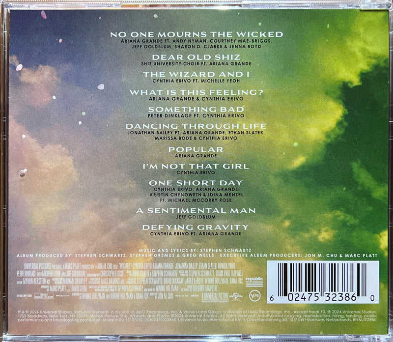 Wicked - CD - The Soundtrack - Édition Deluxe Limitée Exclusivité Fnac (M/M)