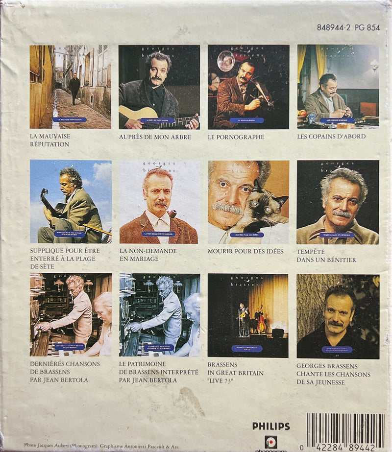 Georges Brassens - Coffret 12 CD - Intégrale Édition 91 (VG+/VG+)