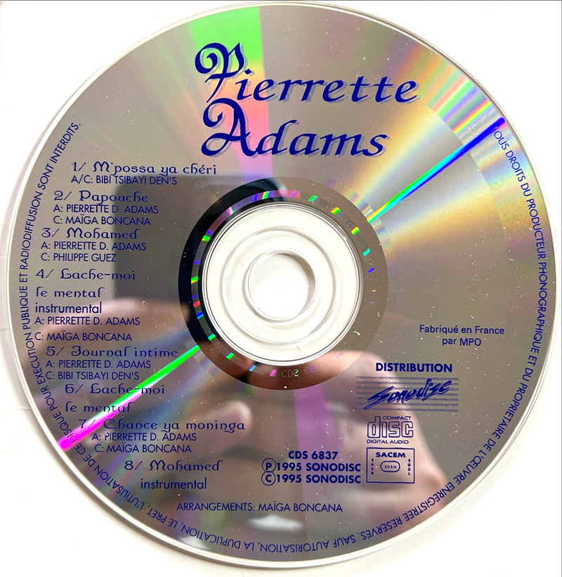 Pierrette Adams CD Journal Intime (NM/VG+)