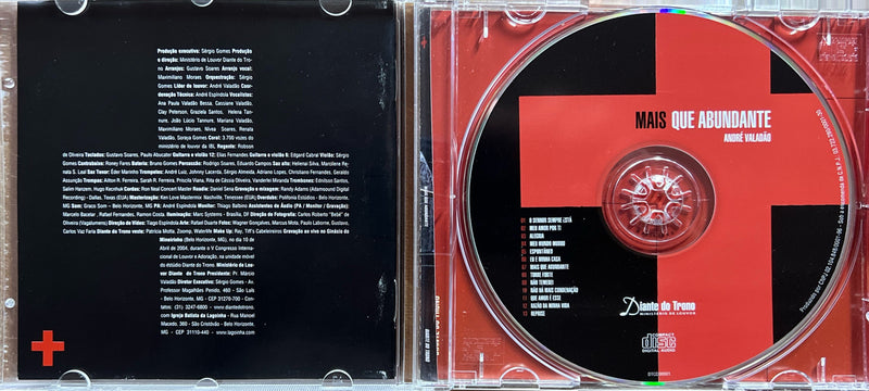 André Valadão - CD - Mais Que Abundante (NM/NM)