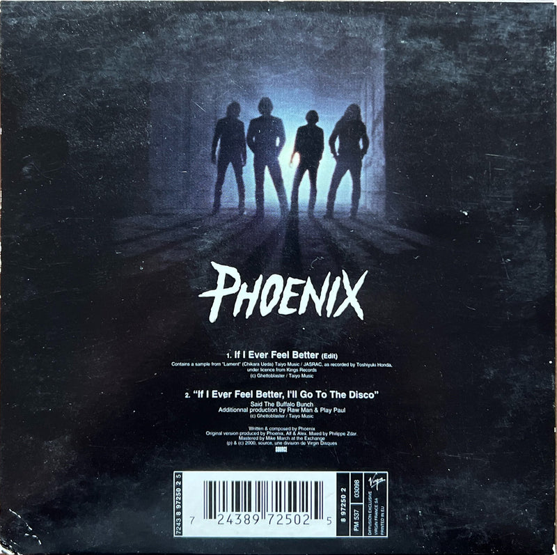 Phoenix CD Single If I Ever Feel Better (M/VG+)