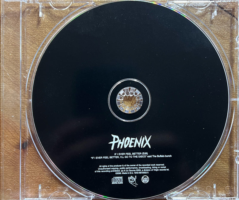 Phoenix CD Single If I Ever Feel Better (M/VG+)