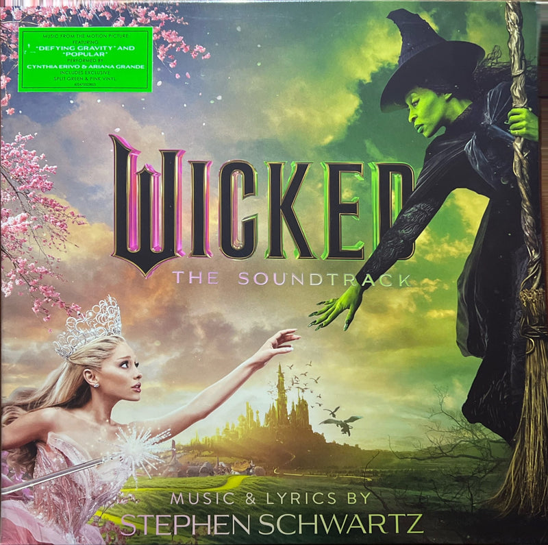 Wicked - The Soundtrack - 2xLP - Vinyle couleur Tirage Limité - Split Green & Pink (M/M - Scellé)