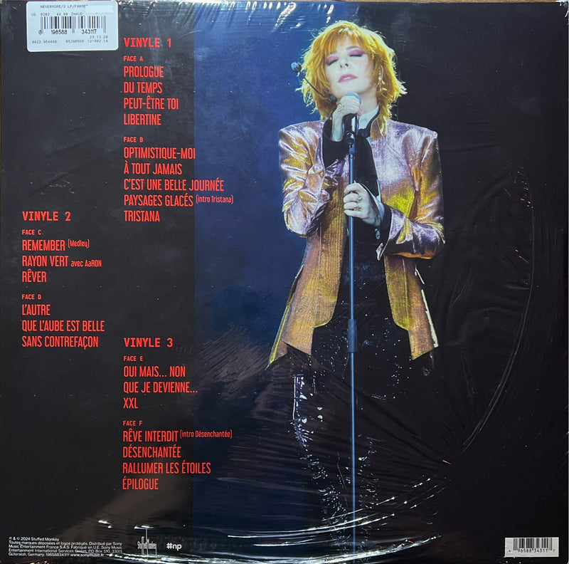 Mylène Farmer Nevermore Triple Vinyle Noir (M/M - Scellé)