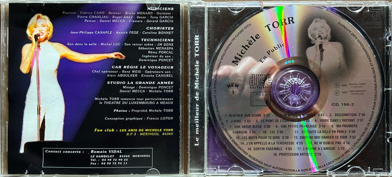 Michèle Torr - CD - Le Meilleur De Michèle Torr (VG+/VG)