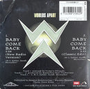 Worlds Apart - Baby Come Back - CD Single - EMI Electrola 1995 (NM/G)