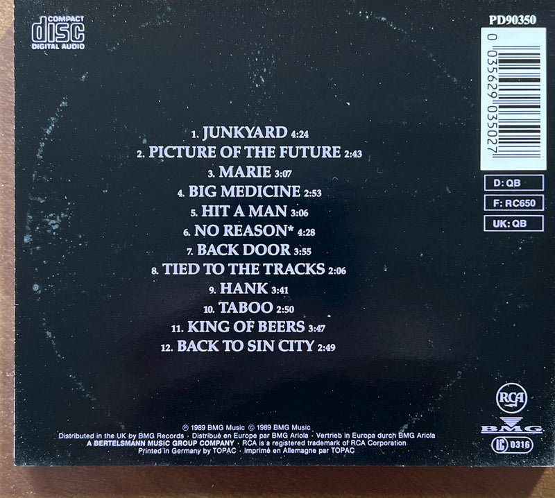 Treat Her Right - CD - Tied To The Tracks (NM/VG+)