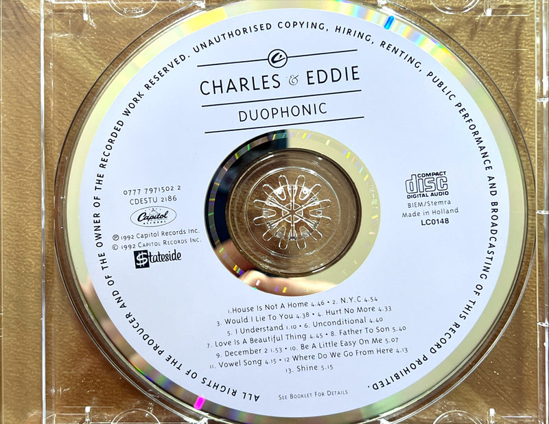 Charles & Eddie CD Duophonic (M/NM)