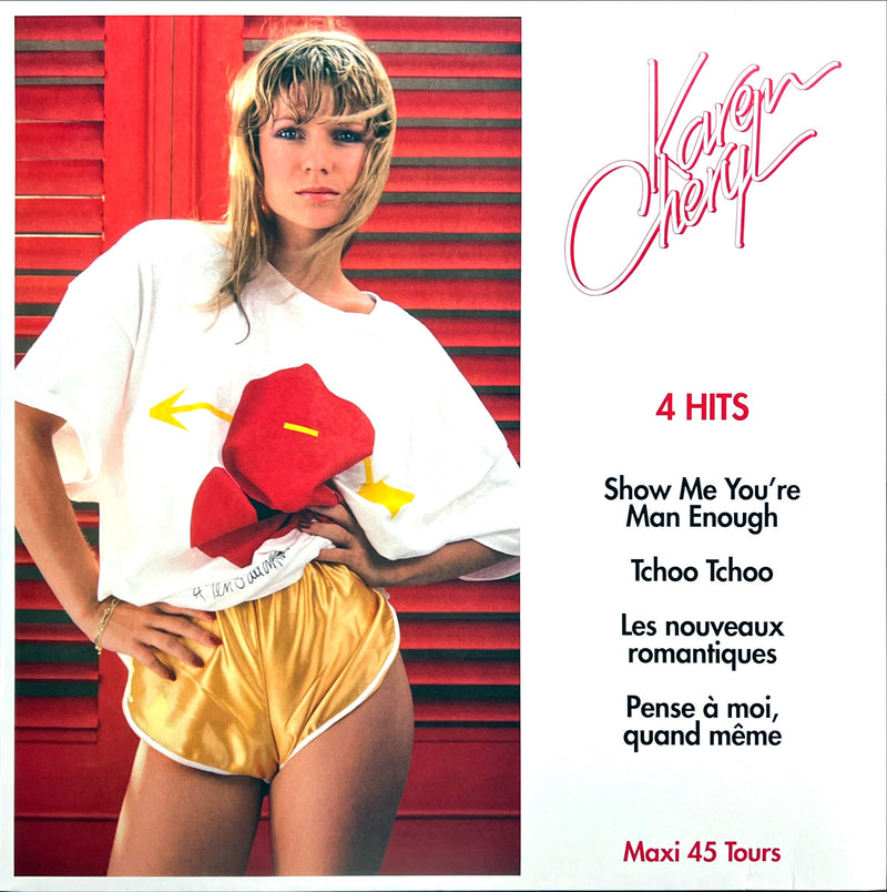 Karen Cheryl 12" 4 Hits - Vinyle rouge translucide (M/M - Scellé)