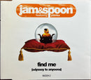 Jam & Spoon - Find Me (Maxi CD) 1994 Epic (NM/VG)