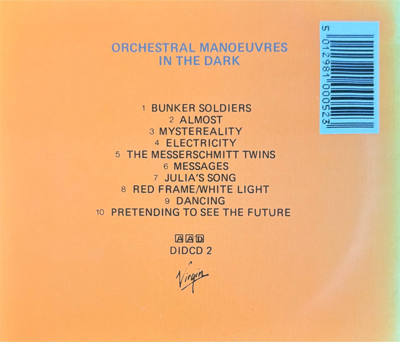 Orchestral Manoeuvres In The Dark - CD - Orchestral Manoeuvres In The