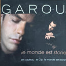 Garou - Le monde est stone - CD Single - Columbia 2002 (NM/VG+)