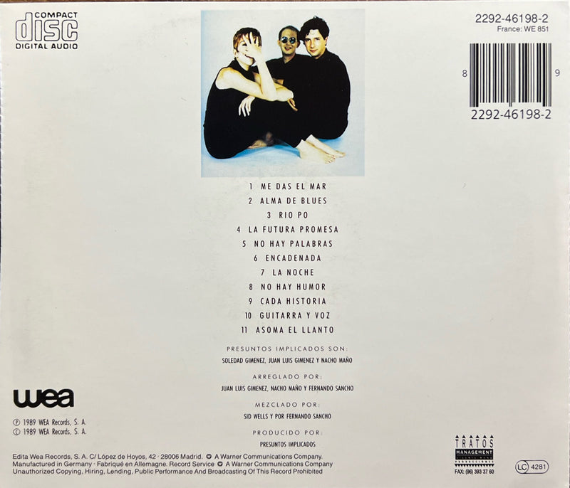Presuntos Implicados - CD - Alma De Blues (M/M)