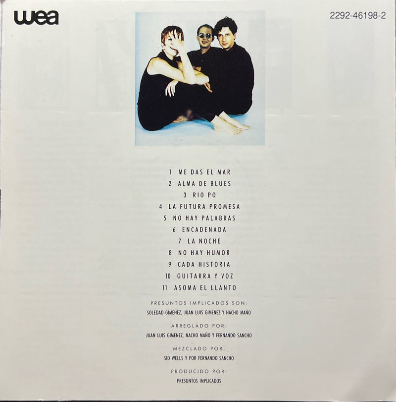 Presuntos Implicados - CD - Alma De Blues (M/M)