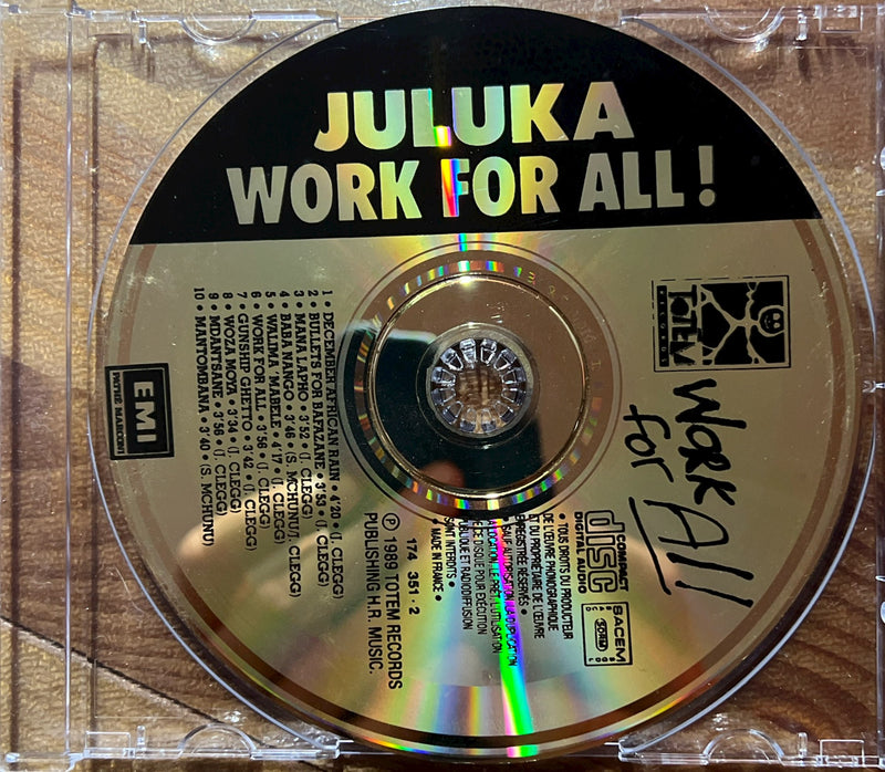 Juluka - CD - Work For All! (NM/NM)