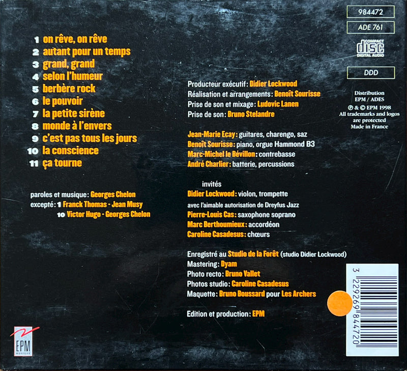 Georges Chelon - CD - On Rêve, On Rêve (NM/VG)