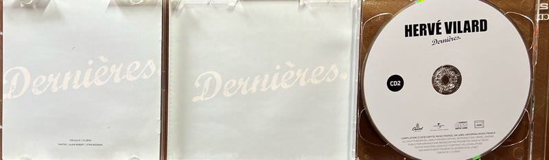 Hervé Vilard - 2CD - Dernières (NM/M)