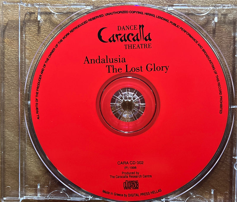 Caracalla Theatre - CD - Andalusia: The Lost Glory (M/M)