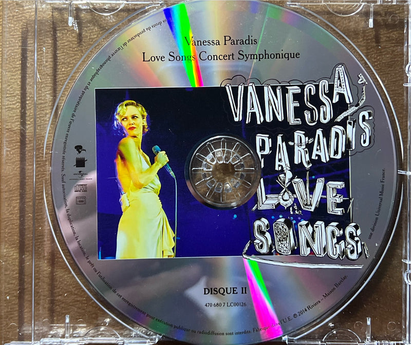Vanessa Paradis - 2 CD - Love Songs Tour (VG+/M)